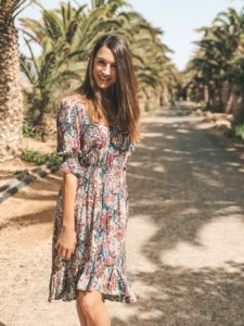 Boho Kleid Paola in Midi Länge Schnittmuster