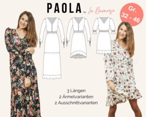 Schnittmuster Maxikleid Paola La Bavarese