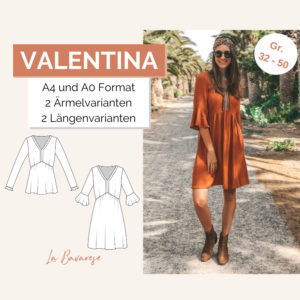 Schnittmuster Kleid Valentina