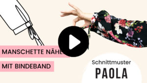 Manschette Nähen Paola Schnittmuster La Bavarese