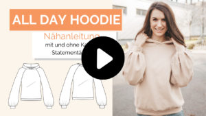 Schnittmuster All Day Hoodie La Bavarese