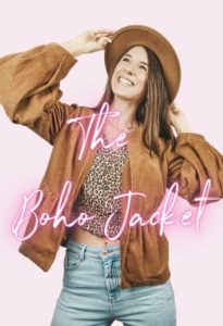 Boho Jacke nähen Schnittmuster The Boho Jacket