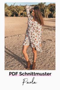 Schnittmuster Boho Kleid Paola La Bavarese