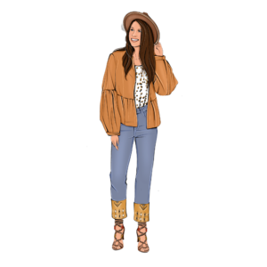 Schnittmuster Boho Jacket La Bavarese