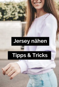 Jersey nähen mit der Nähmaschine