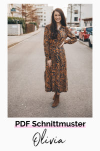 PDF Schnittmuster Hemdblusenkleid OLIVIA La Bavarese