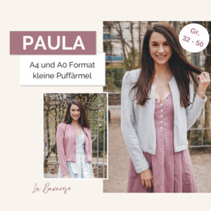 Schnittmuster Strickjacke Paula