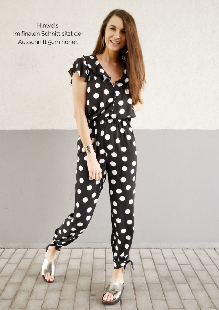 Schnittmuster Jumpsuit PENELOPE La Bavarese