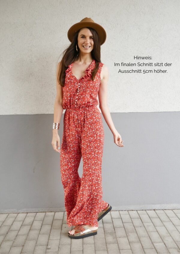 Schnittmuster Jumpsuit Penelope La Bavarese