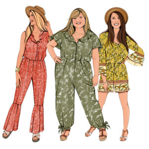Schnittmuster Jumpsuit Penelope La Bavarese