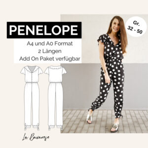 Schnittmuster Jumpsuit PENELOPE