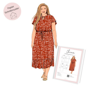 Papierschnittmuster Sommerkleid Chiara La Bavarese
