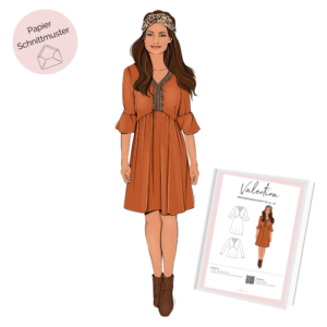 Papierschnittmuster Bohokleid VALENTINA La Bavarese