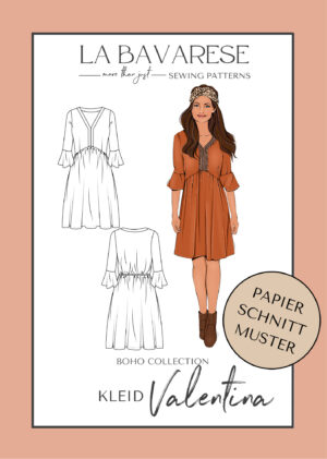 Schnittmuster Bohokleid Valentina Damen La Bavarese
