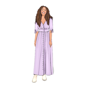 Schnittmuster Maxikleid Perla La Bavarese