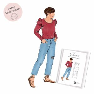 Papierschnittmuster Shirt VALERIA