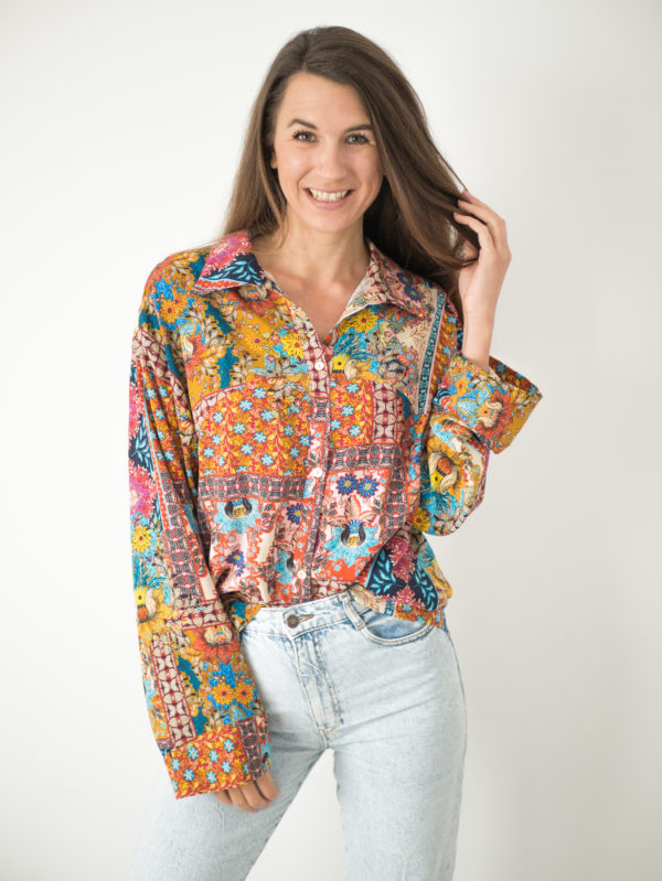 Schnittmuster Oversize Bluse Paloma La Bavarese