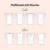 Schnittmuster Jerseyshirt Puffärmel