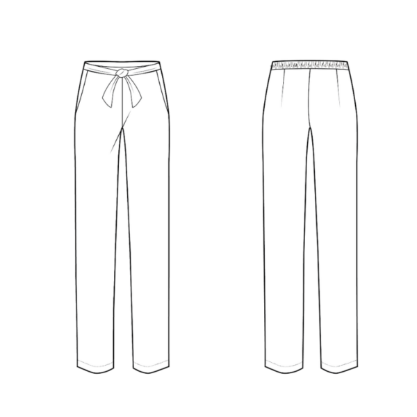 technische Zeichnung Basic Pants