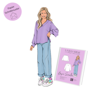 Papierschnittmuster Basic Sweater