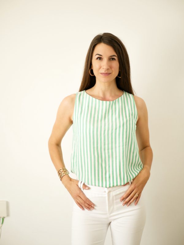 Damenschnittmuster Shirt mit Ärmeln und ärmellos Carla La Bavarese