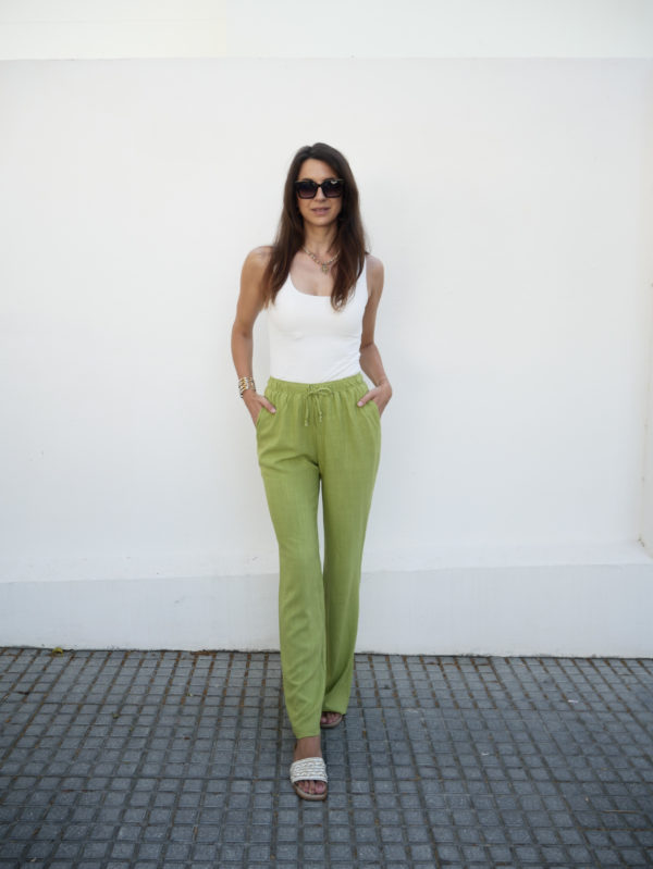 Schnittmuster Leinen Hose Damen Sommerhose Lina