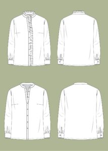 Schnittmuster Bluse Florentina