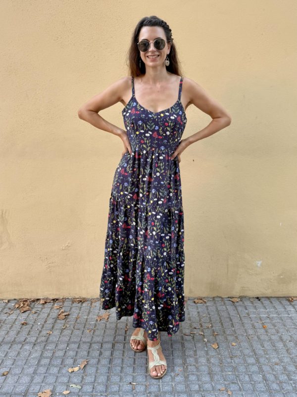 Schnittmuster Maxikleid Rafaela