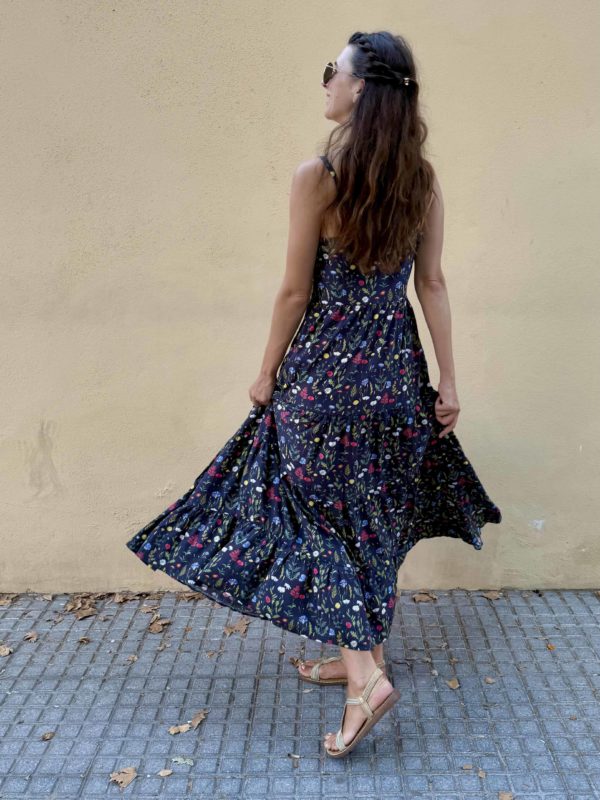 Schnittmuster Maxikleid Rafaela