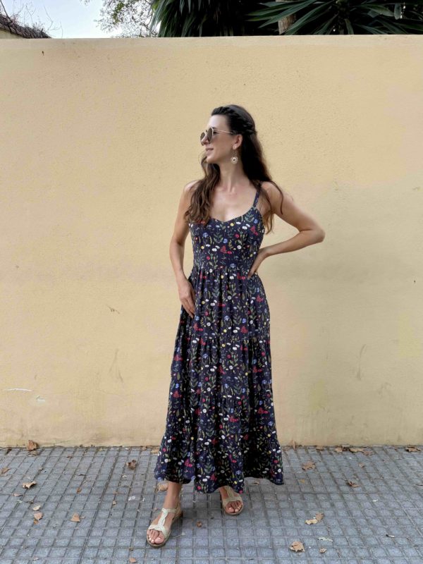 Schnittmuster Maxikleid Rafaela