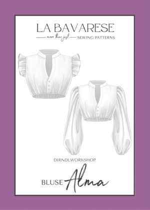 Schnittmuster Dirndlbluse Alma