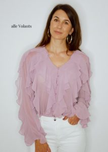 Schnittmuster Volantbluse Carrie