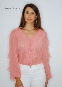 Schnittmuster Volantbluse Carrie