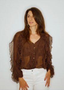 Schnittmuster Volantbluse Carrie