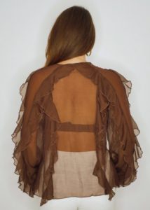 Schnittmuster Volantbluse Carrie